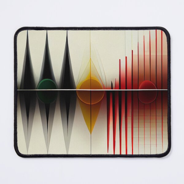 Item preview, Bauhaus Inspired Sound Wave | Abstract Graphic Design designed and sold by KOTOdesign.