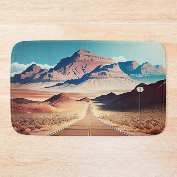 Item preview, Long empty road through the canyon   designed and sold by KammyArt.