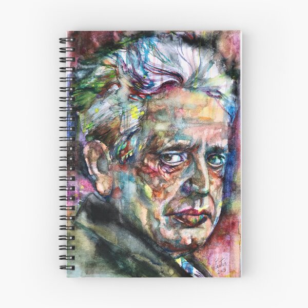 Item preview, ERNST CASSIRER watercolor portrait .1 designed and sold by lautir.