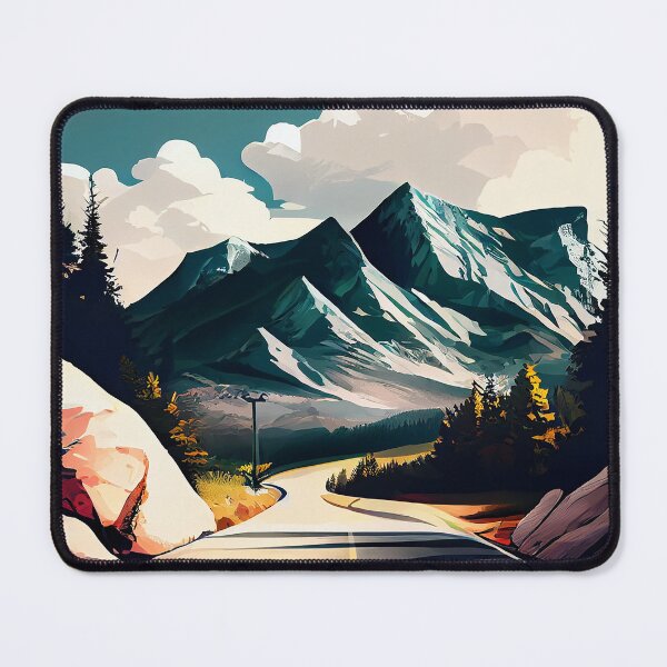 Item preview, Road through the mountains  designed and sold by KammyArt.