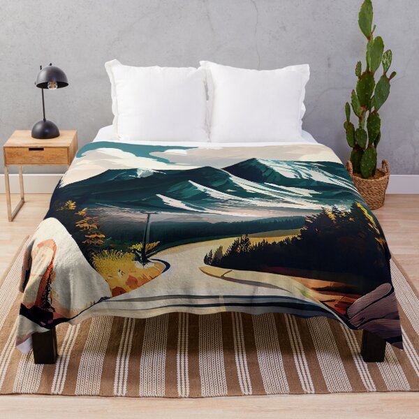 Item preview, Road through the mountains designed and sold by KammyArt.