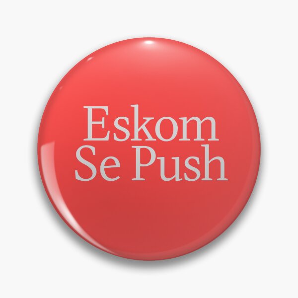Item preview, Eskom Se Push Funny | Red designed and sold by AsteriskHouse.