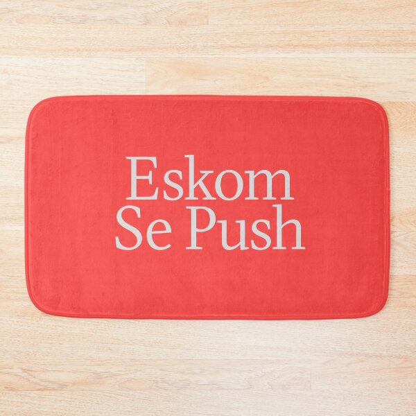 Item preview, Eskom Se Push Funny | Red designed and sold by AsteriskHouse.