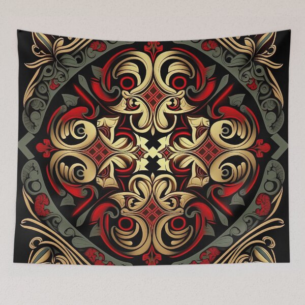 Item preview, Ornamental Plaid Design designed and sold by Juliascutecornr.