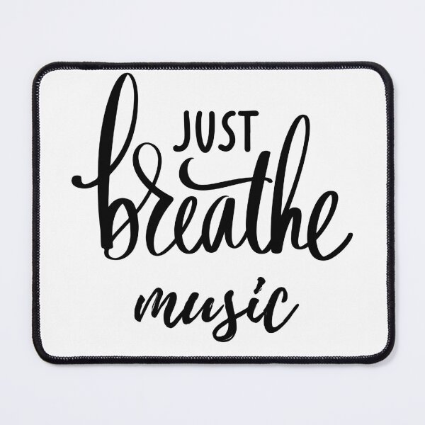 Item preview, just breathe music designed and sold by SwifTech.