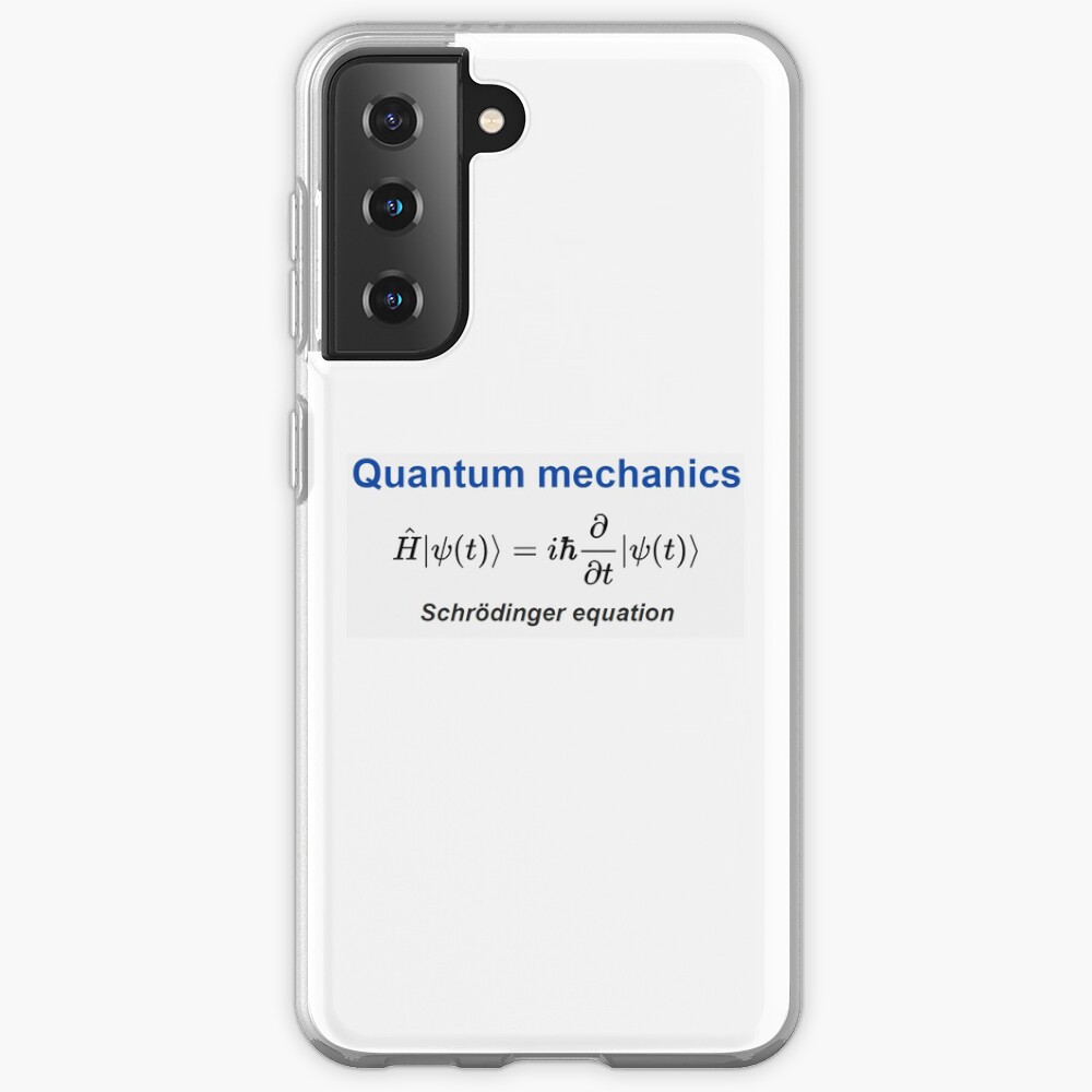 Schrödinger equation #Schrödinger #equation #Schrödingerequation Case & Skin for Samsung Galaxy