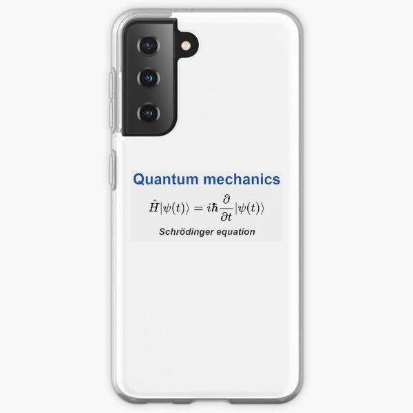 Schrödinger equation #Schrödinger #equation #Schrödingerequation Samsung Galaxy Soft Case