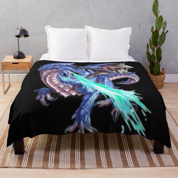 Item preview, Fire Breathing Blue Dragon designed and sold by Dreamcatcher11.
