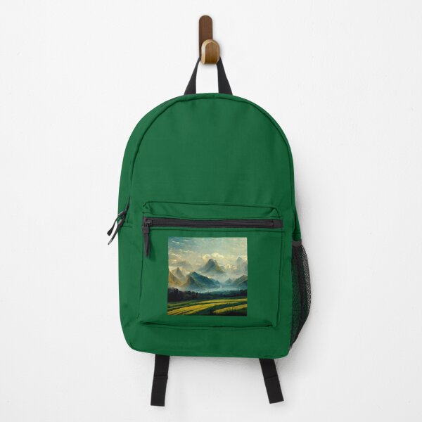 Item preview, PA1113(A painting of a field with a mountain in the background) designed and sold by RetroPanache.