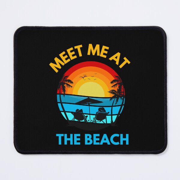 Item preview, Sunset Beach - Meet Me At The Beach - Blue designed and sold by ArtCreativeSACB.