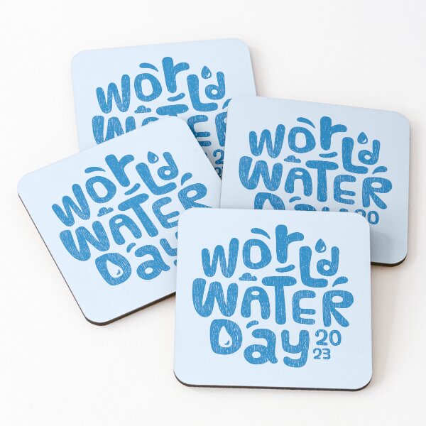 Item preview, World Water Day 2023 - Global Awareness for Clean and Safe Water Logo designed and sold by Bangtees.