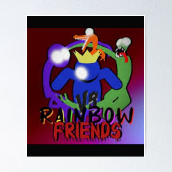 rainbow friends chapter 2 rainbow friends fnf rainbow friends roblox rainbow  friends animation rainb  Sticker for Sale by RetroPanache