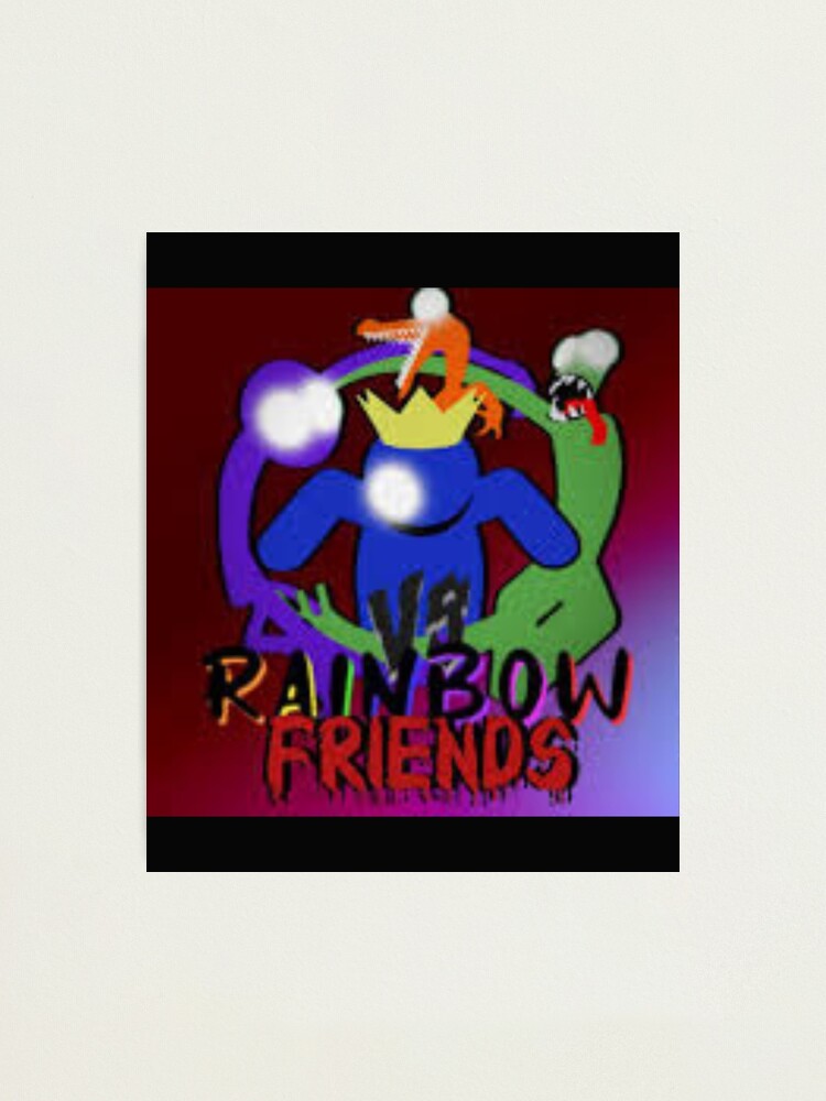 rainbow friends chapter 2 rainbow friends fnf rainbow friends roblox  rainbow friends animation rainb  Postcard for Sale by RetroPanache