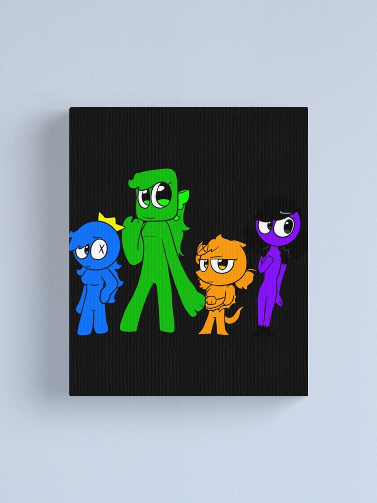 rainbow friends chapter 2 rainbow friends fnf rainbow friends roblox  rainbow friends animation rainb Art Board Print for Sale by RetroPanache