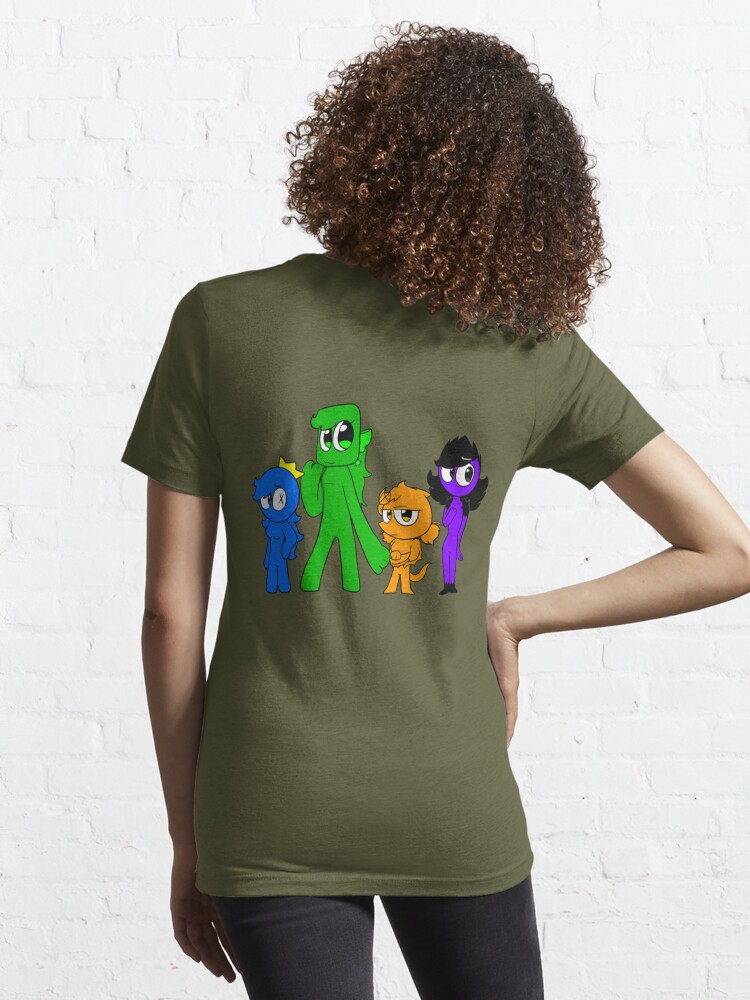 rainbow friends chapter 2 rainbow friends fnf rainbow friends roblox  rainbow friends animation rainb Essential T-Shirt for Sale by RetroPanache