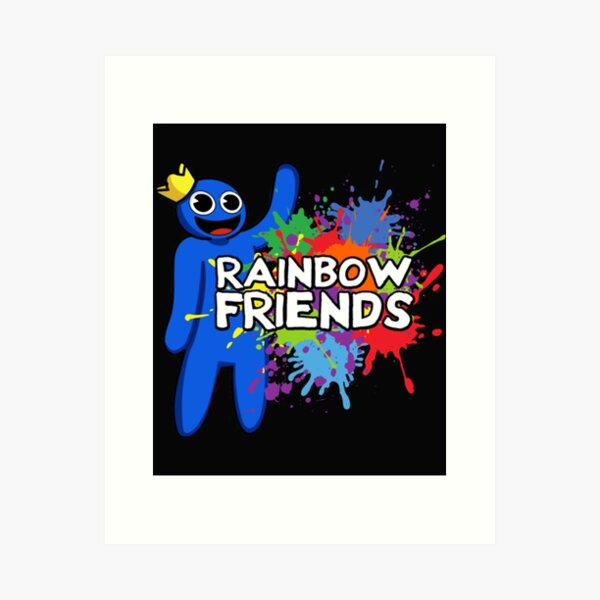 rainbow friends chapter 2 rainbow friends fnf rainbow friends roblox  rainbow friends animation rainb | Metal Print