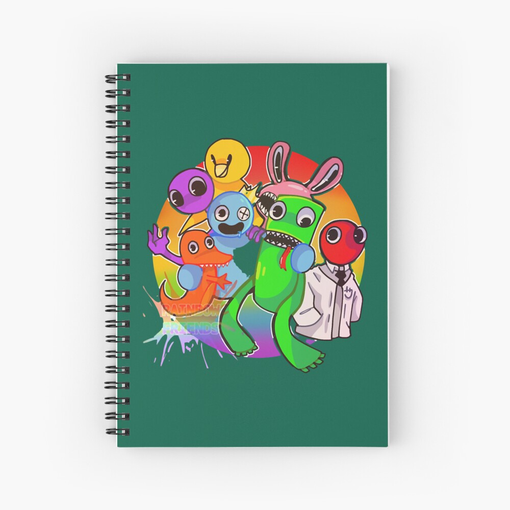 Rainbow Friends | Spiral Notebook