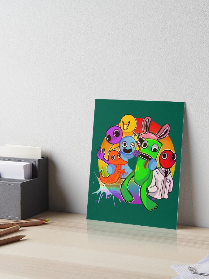 rainbow friends chapter 2 rainbow friends fnf rainbow friends roblox rainbow  friends animation rainb  Canvas Print for Sale by RetroPanache