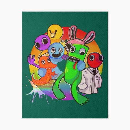 Rainbow Friends Chapter Two  Art Board Print for Sale by