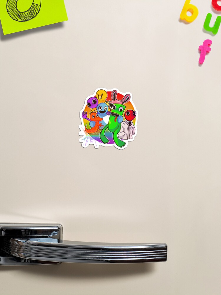 rainbow friends chapter 2 rainbow friends fnf rainbow friends roblox rainbow  friends animation rainb  Sticker for Sale by RetroPanache