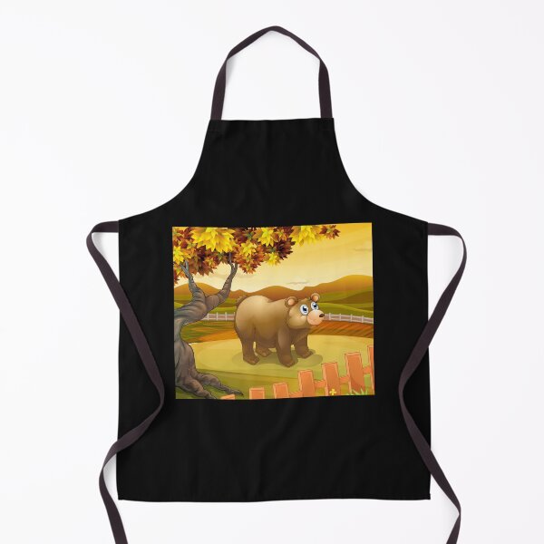 Item preview, Lovely bear and beautiful garden designed and sold by RetroPanache.