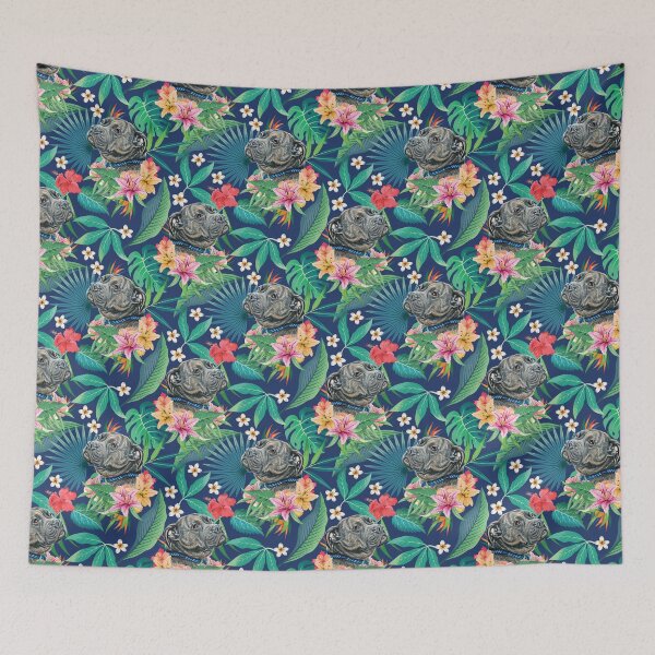 Item preview, Tropical Brindle Pit Bull Pitbull designed and sold by lulupetart.