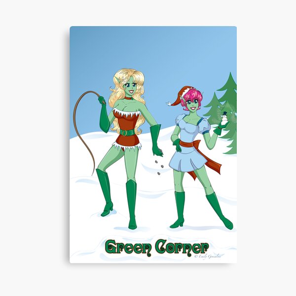 Naughty and Nice Canvas Print