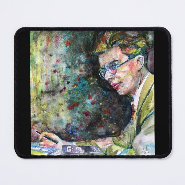 Item preview, ALDOUS HUXLEY - watercolor portrait .5 designed and sold by lautir.