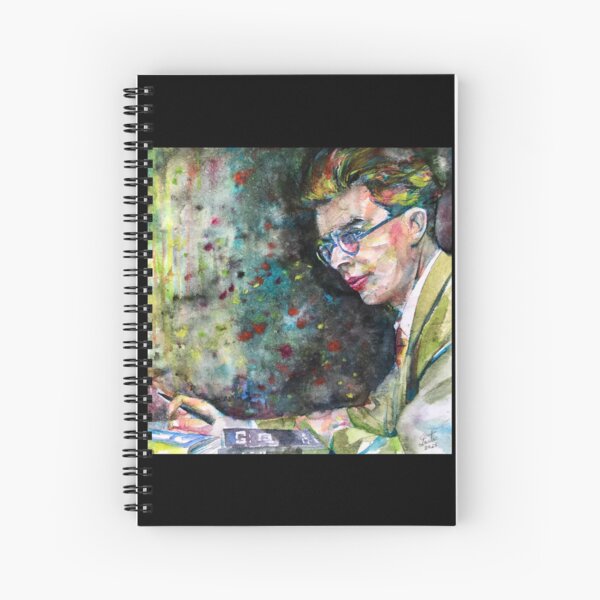 Item preview, ALDOUS HUXLEY - watercolor portrait .5 designed and sold by lautir.