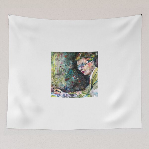 Item preview, ALDOUS HUXLEY - watercolor portrait .5 designed and sold by lautir.