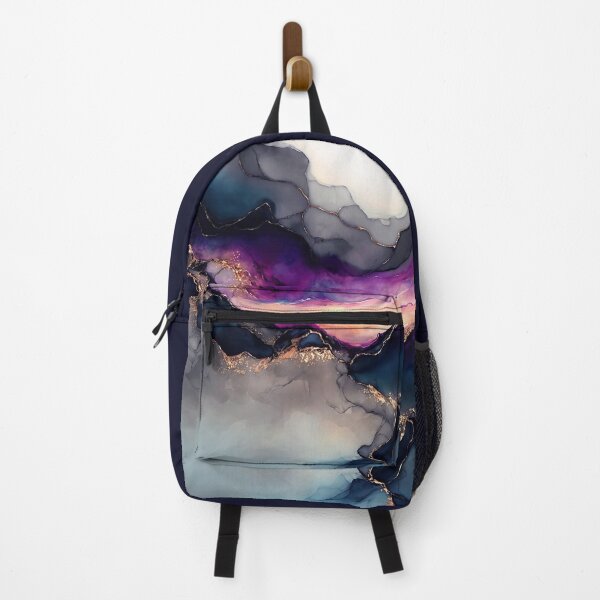 Item preview, Unreal Sunset - Abstract Alcohol Ink Resin Art designed and sold by inkvestor.