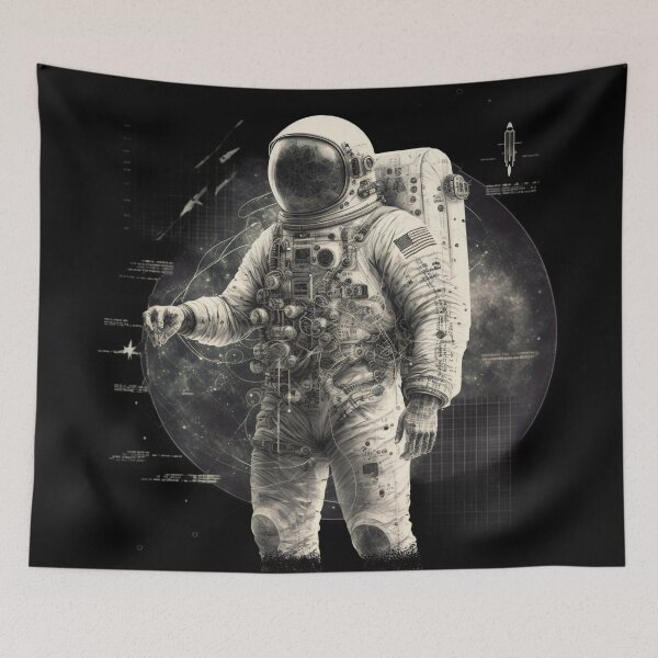 Item preview, The Cosmic Artist: An Astronaut's Journey in the Stars designed and sold by Abili-Tees.