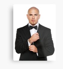 Mr Worldwide Metal Print
