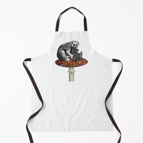 Item preview, slow loris with photo camera (white) designed and sold by Madame Memento.