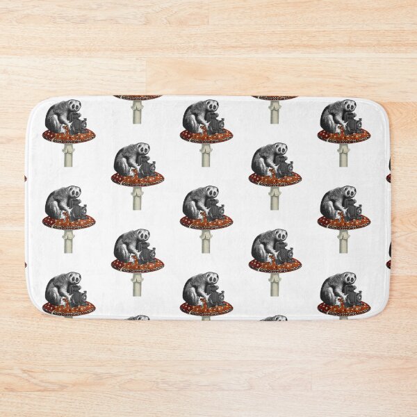 Item preview, slow loris with photo camera (white) designed and sold by Madame Memento.
