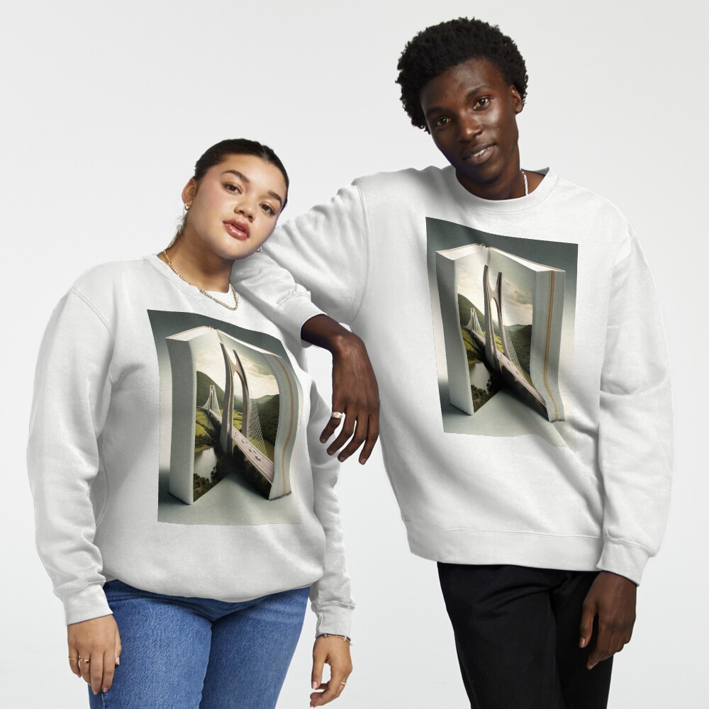 Item preview, Pullover Sweatshirt designed and sold by AI-nspiration.