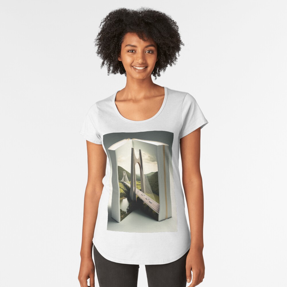 Item preview, Premium Scoop T-Shirt designed and sold by AI-nspiration.