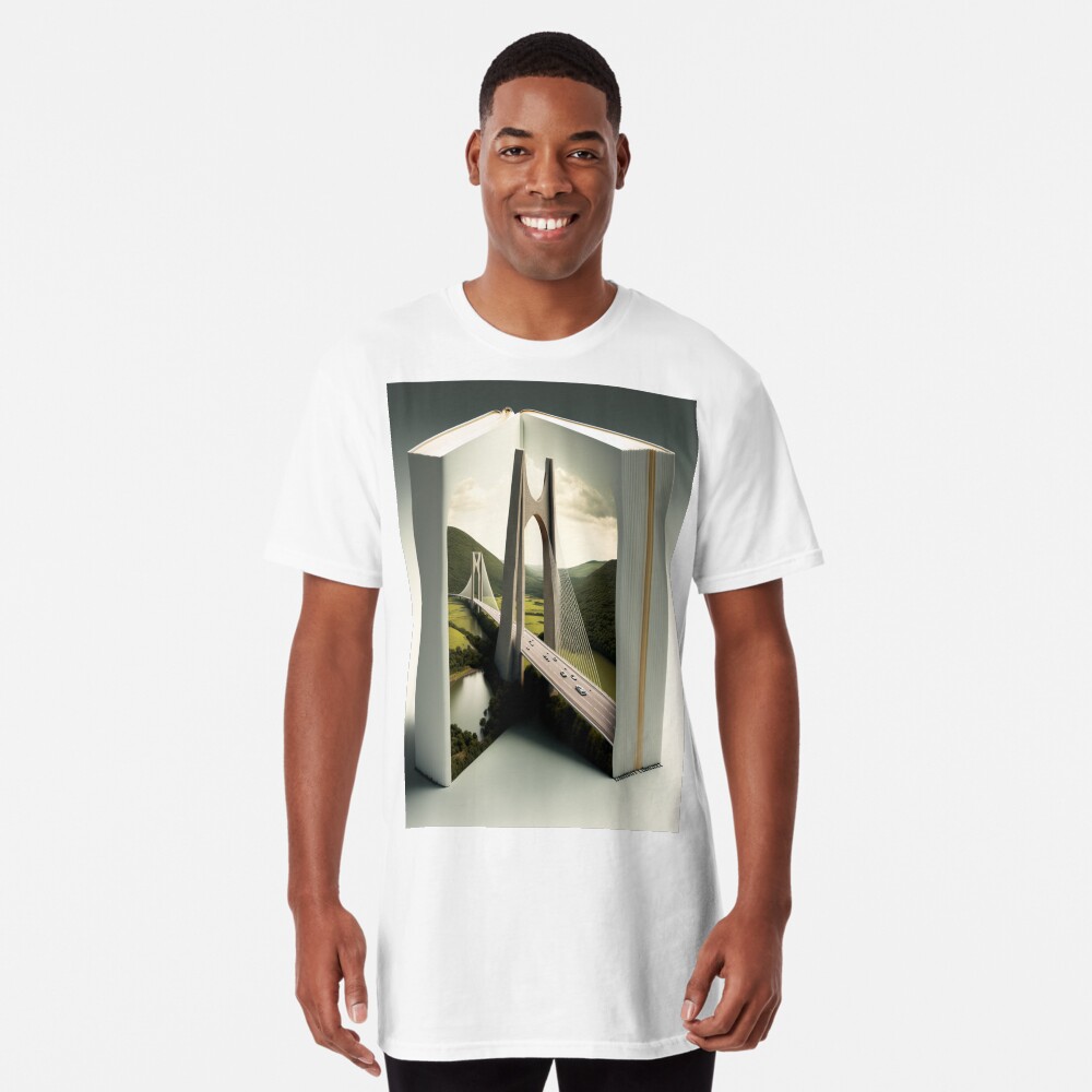 Item preview, Long T-Shirt designed and sold by AI-nspiration.