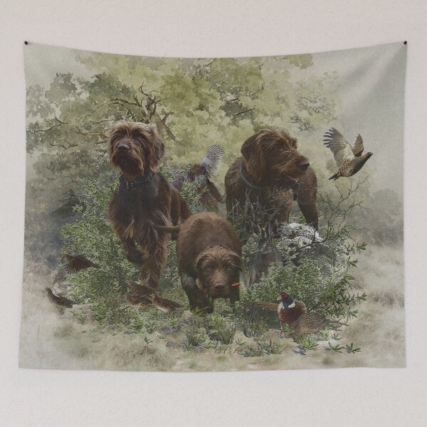 Item preview, The Pudelpointer is a versatile hunting dog designed and sold by TammyHunterArt.