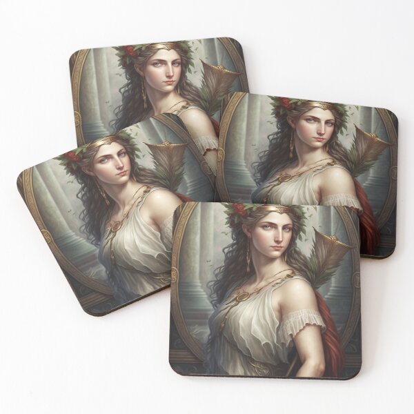 Item preview, Artemis - Goddess of the Hunt designed and sold by ArtNouveauChic.