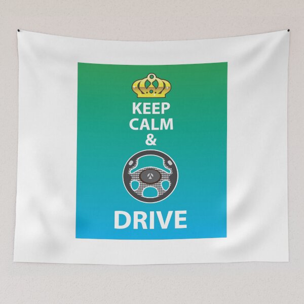 Item preview, Keep Calm And Drive designed and sold by vectorworks51.