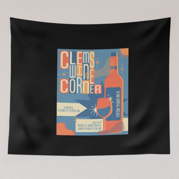 Item preview, Screaming Meals Screaming Meals Screaming Meals Clems Wine Corner designed and sold by JoyceHowardc.