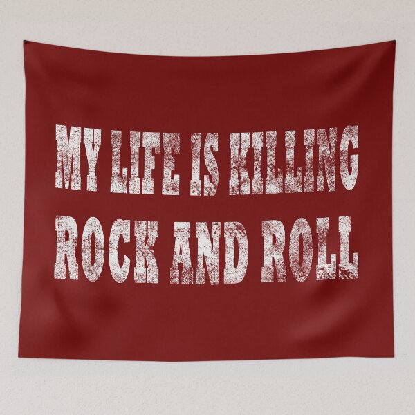 Item preview, my life is killing rock and roll designed and sold by martianred.