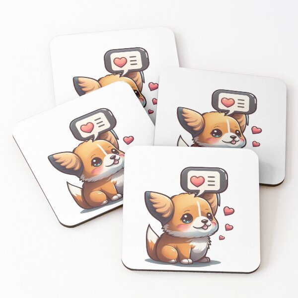 Item preview, Animoji - Valentine's Day Dog designed and sold by Turocks.