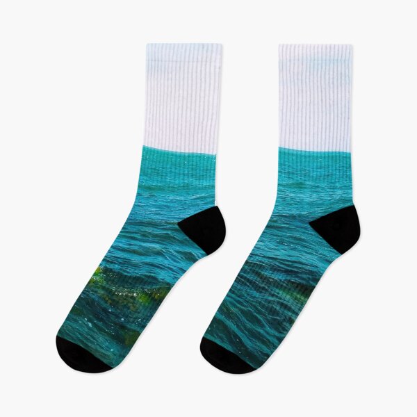 Item preview, Wavy Black Sea with some underwater stones  designed and sold by helenkaiy.