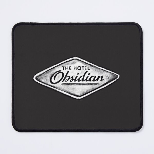 Item preview, Hotel Obsidian Distressed Logo Umbrella Academy designed and sold by KrakenSky.