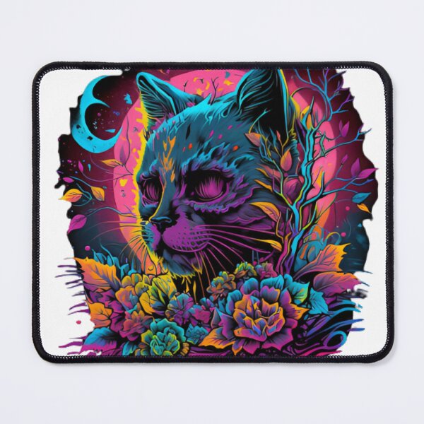 Item preview, Retro funky cat #1 designed and sold by Lateef Prints.