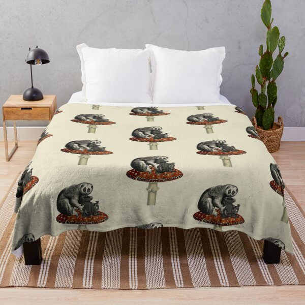 Item preview, slow loris with photo camera (cream) designed and sold by Madame Memento.