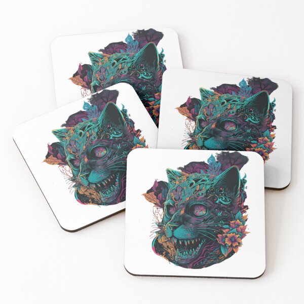 Item preview, retro funky cat #2 designed and sold by Lateef Prints.