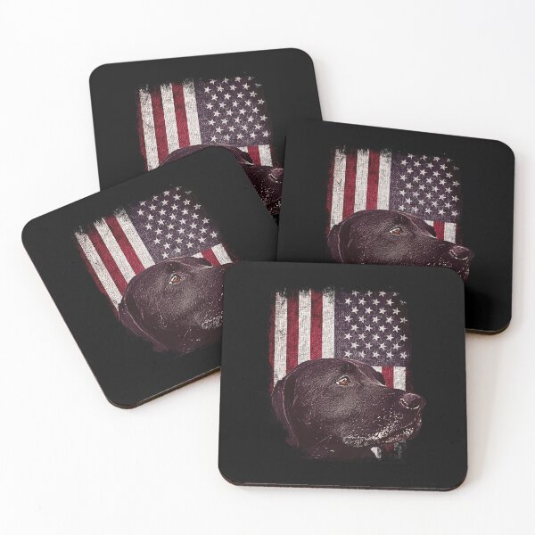 Item preview, Labrador USA flag designed and sold by DerSenat.